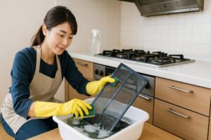 換気扇のつけ置き術